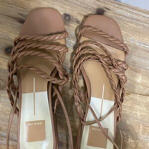 Dolce Vita Women's Brown Braided Sandals